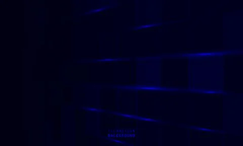 Abstract technology concept particle connection background with blue lights. Stock Illustration