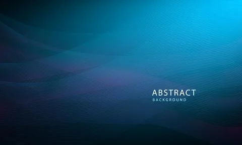 Abstract technology concept. stripes lines with blue light, Stock Illustration