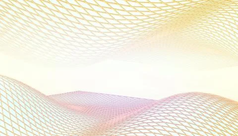 Abstract Technology Connectivity Network background and Creative ideas on Yellow Stock Illustration