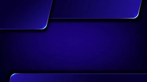 Abstract technology corporate background dark blue plates glowing cyan high.. Stock Illustration