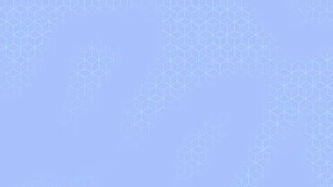 Abstract technology corporate background light lilac digital linear cubes and Stock Footage 319763800