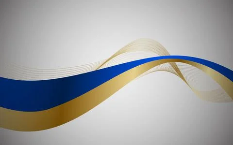 Abstract technology curves, modern technology banner, corporate business co.. Stockillustratie