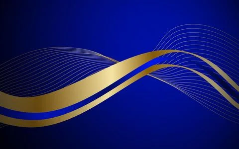 Abstract technology curves, modern technology banner, corporate business co.. Stock Illustration