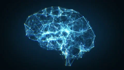 Abstract Technology Cyber Brain Plexus Background Fx Stock Footage 239555441