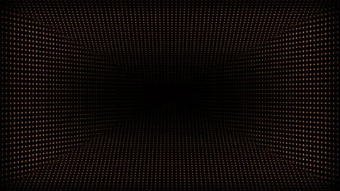 Abstract technology dark background. Moving dots and grid background Stock Footage 296041793