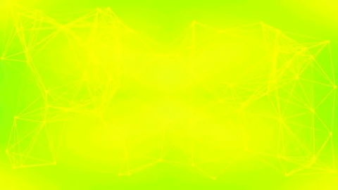 Abstract technology data flow connecting futuristic glowing nodes on deep b.. Stock Footage 339790292