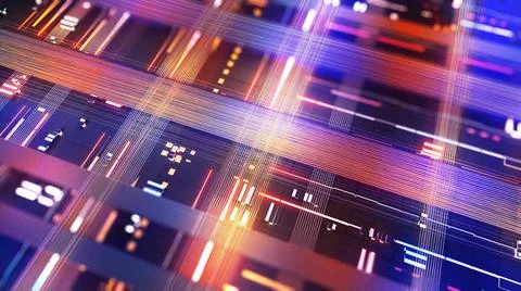 Abstract technology data transfer background,Connecting to a network access p Stock Illustration