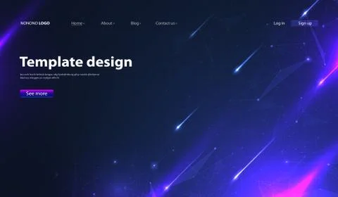 Abstract technology data visualization background. network futuristic wirefra Stock Illustration