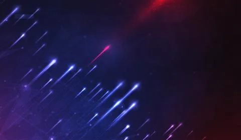 Abstract technology data visualization background. network futuristic wirefra Illustrazione stock