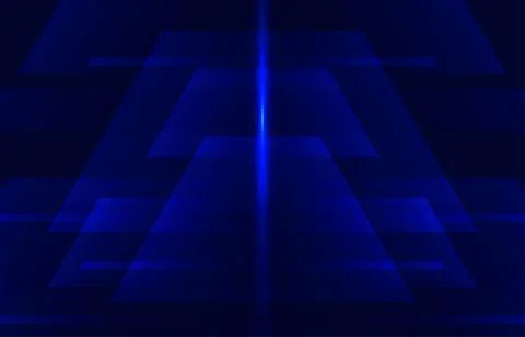 Abstract technology design of blue template artwork decorative style. イラスト素材