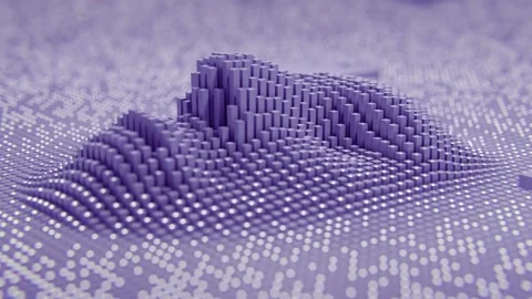 Abstract technology design data processing modern visualization Stock Footage 327576818