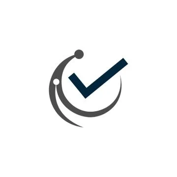 Abstract Technology Design Logo Vector Solution Isolated Stock Illustration