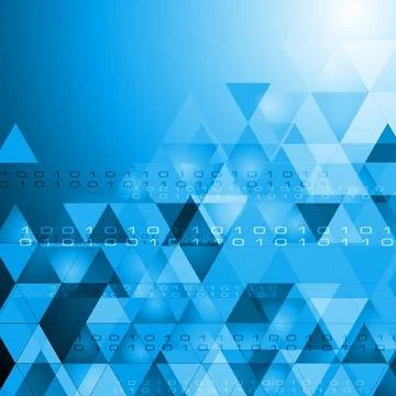 Abstract technology design with triangles. Vector backdrop eps 10 Abstract... 写真素材