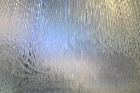 Abstract technology design wallpaper with rays lines and star. Trendy futuristic Stock Photos