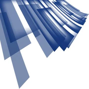 Abstract technology diagonally overlapped geometric squares shape Stock Illustration