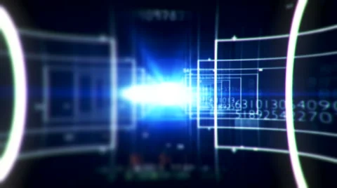 Abstract technology digital background 20 Stock-Footage 45601564