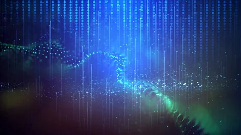 Abstract technology digital background Stock Footage 108840433