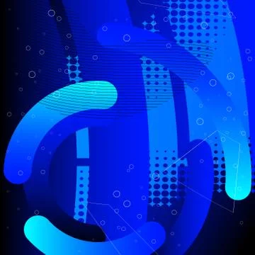 Abstract technology digital hi tech concept background Stockillustratie