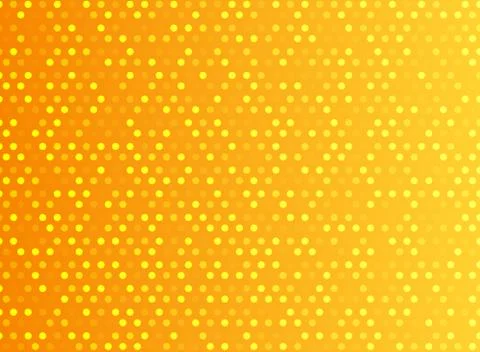 Abstract technology digital. Orange pattern dots. Illustrazione stock
