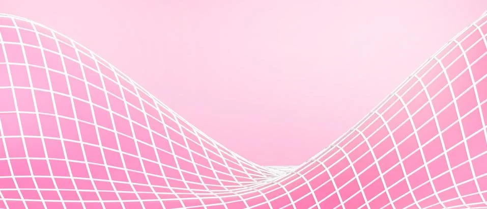 Abstract technology digital wave on background in purple design and connection Stock Illustration