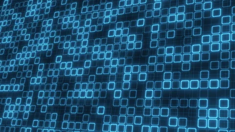 Abstract Technology Futuristic Hi Tech Screen Stock Footage 348124438