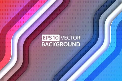 Abstract technology geometric modern background. Stock Illustration