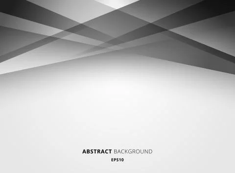 Abstract technology geometric white  and gray color shiny motion background. Illustrazione stock