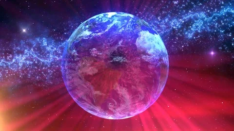 Abstract technology global background Stock Footage 107740192