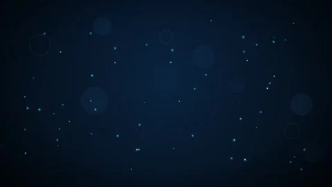 Abstract Technology Glowing Dots Lines Background 動画素材 344258330