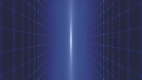 Abstract Technology Grid Background Stock Footage 232767054