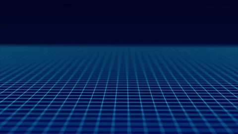 Abstract technology grid background. Network connection structure on blue. Stock Footage 155100611
