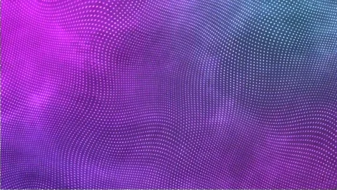 Abstract technology halftone dots background loop animation,Hi Tech dot backdrop Video stock 301875398