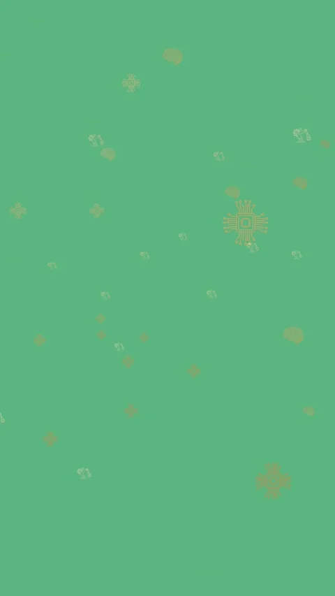 Abstract technology icons on green background, digital concept Stock Footage 340655633