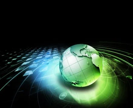 Abstract technology Stockillustratie