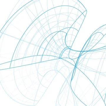 Abstract technology Stock Illustration