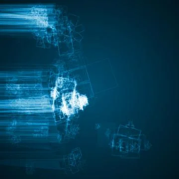 Abstract technology Stock Illustration