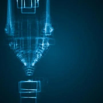 Abstract technology Stock Illustration