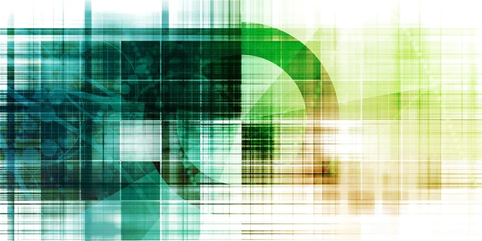 Abstract Technology Illustrazione stock