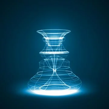 Abstract technology illustration Stock Illustration
