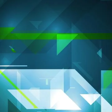 Abstract technology illustration Stock Illustration
