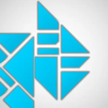 Abstract technology illustration Stock Illustration