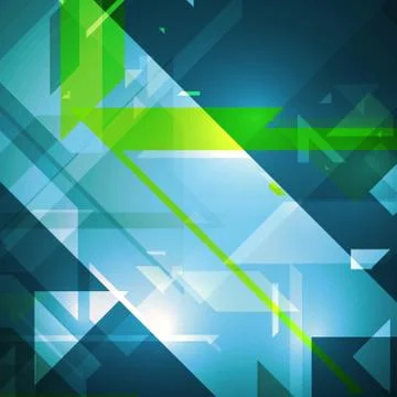 Abstract technology illustration Stock Illustration