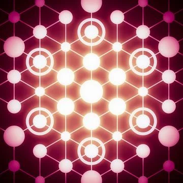 Abstract technology illustration. 스톡 일러스트