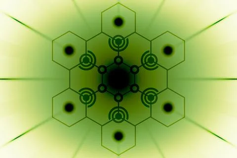 Abstract technology illustration. 스톡 일러스트