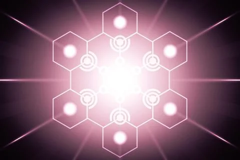 Abstract technology illustration. Stock-Illustration