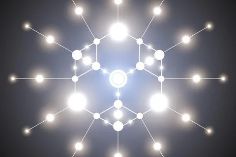 Abstract technology illustration. Stock-Illustration