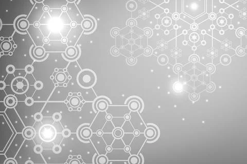 Abstract technology illustration. 스톡 일러스트