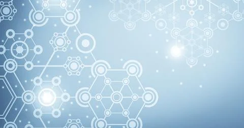 Abstract technology illustration. Stock-Illustration