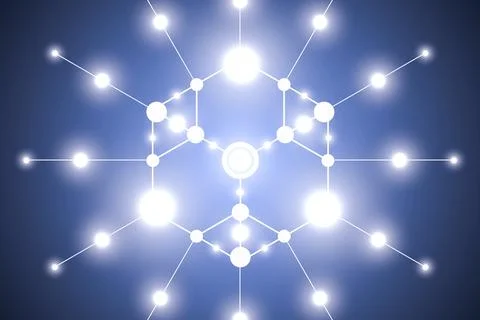 Abstract technology illustration. 스톡 일러스트