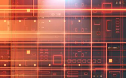 Abstract technology light board background Stock Illustration